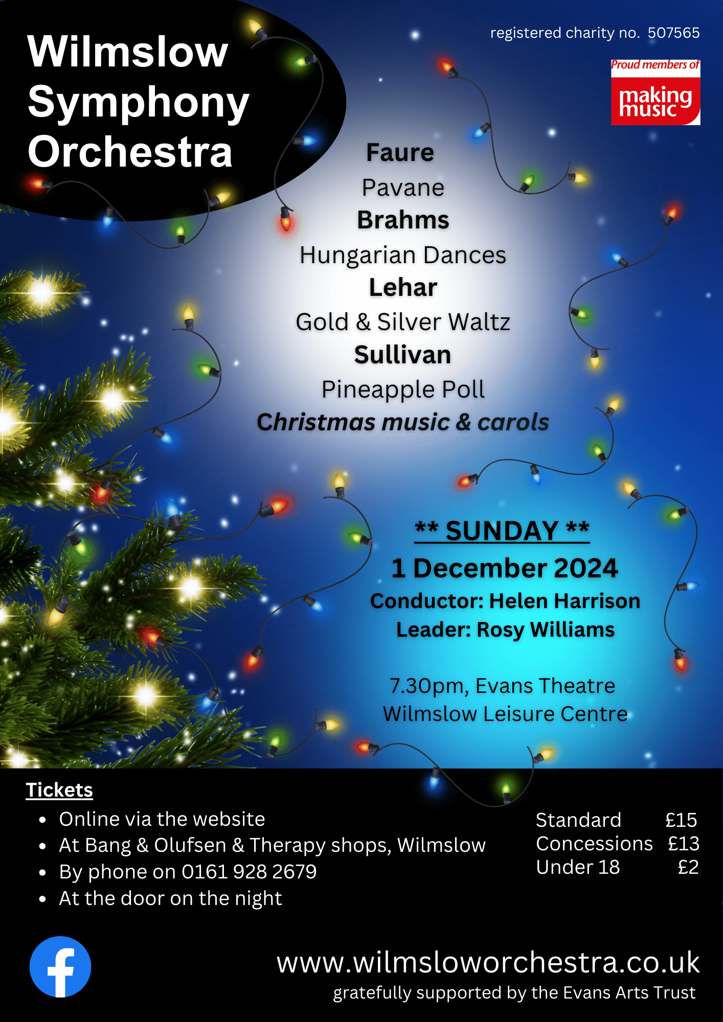 December Concert 2024 (NB SUNDAY)